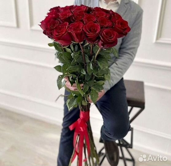 Высокие розы Гигантские розы Доставка цветов