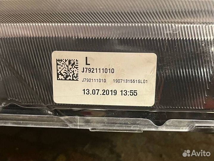 Фара kia ceed 3 левая