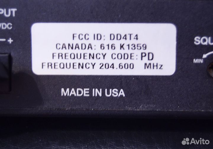 Радиосистема Shure T4V (оригинал) U.S.A