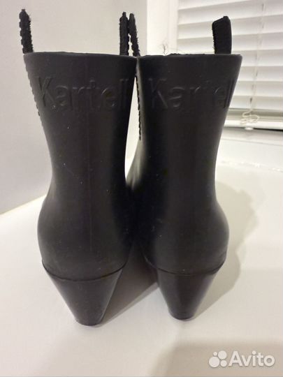 Резиновые ботильоны Kertell & Moschino