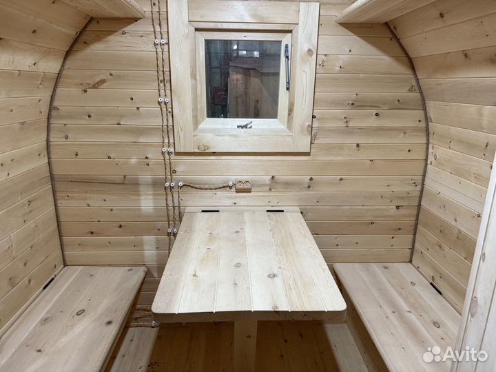 Полу баня-бочка Кедровая от производителя