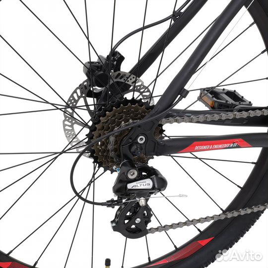 Велосипед welt Ridge 2.0 HD 27 (2023) Matt Black S