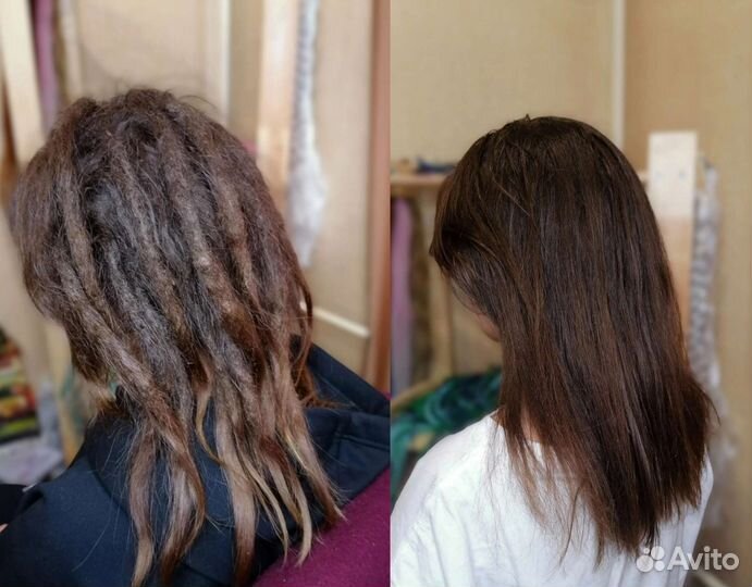 Де дреды/косы и натуральные дреды