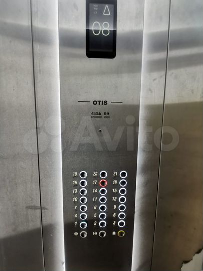 Квартира-студия, 23,3 м², 17/21 эт.