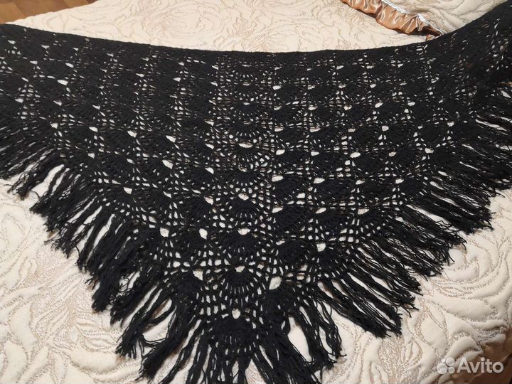 Платок шаль шерсть