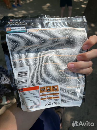 Purina pro plan для кошек renal function