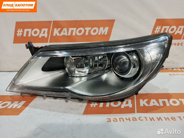 Фара ксенон лев. Volkswagen Tiguan 2009 5N2941031J