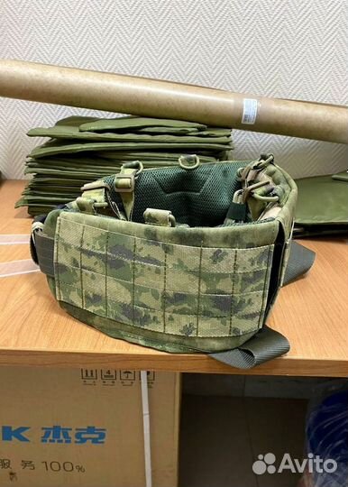 Боевой пояс с баллистической защитой и лямками Бр1