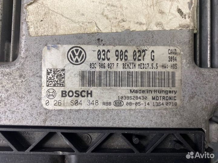 Блок управления двигателем Volkswagen Golf MK6 CAV