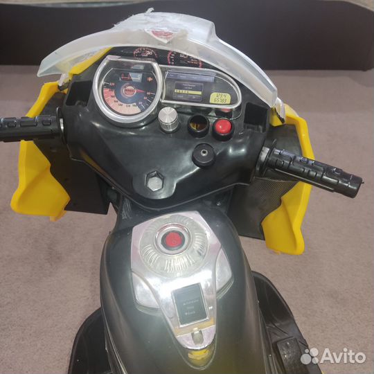 Детский мотоцикл на аккумуляторе бу