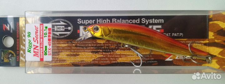 Zipbaits Rigge 90MN Secret (10 расцветок)
