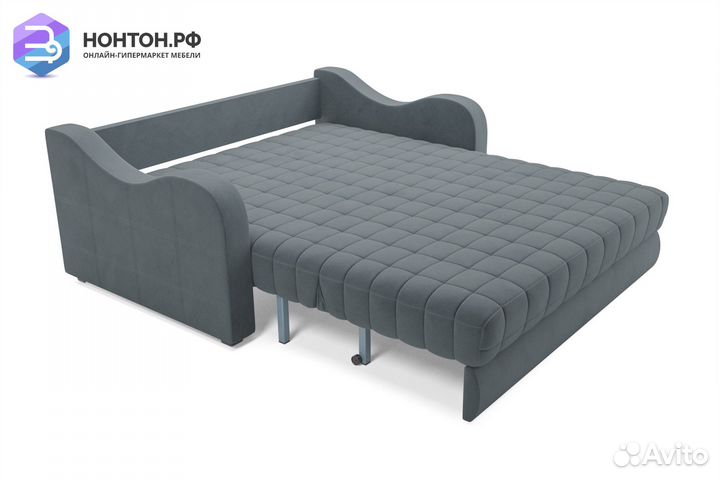 Диван аккордеон Барон №4 серый