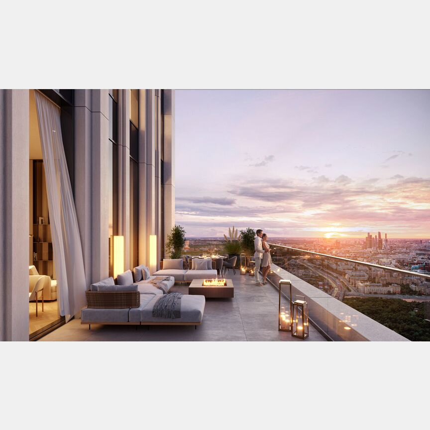 2-к. квартира, 64 м², 13/75 эт.