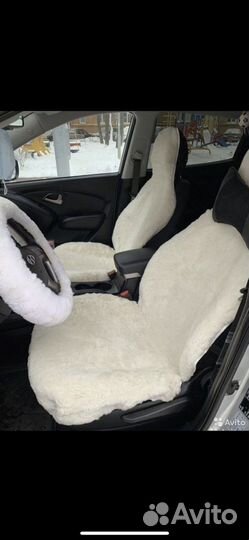 Меховые накидки из овчины на сидения