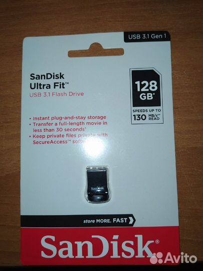 Флешка 128гб