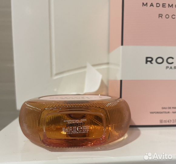 Парфюмерная вода mademoiselle rochas 90 ml