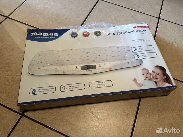 Весы для новорожденных maman