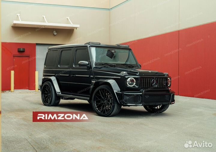 Кованые диски R22 на Mercedes G-Class AMG