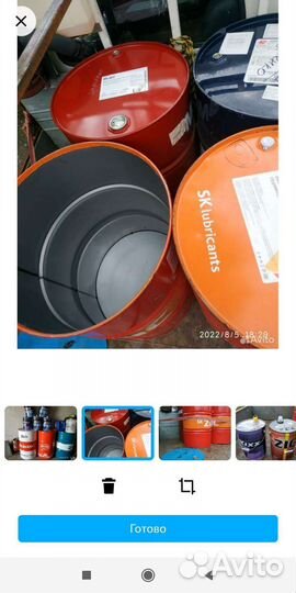 Бочки 200л из под авто масла под гсм или воду