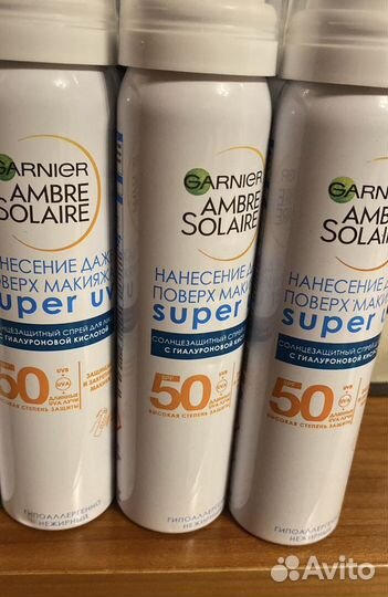 Солнцезащитный спрей garnier для лица