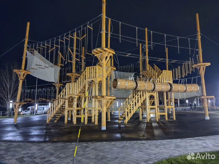 Ремонт веровочных парков