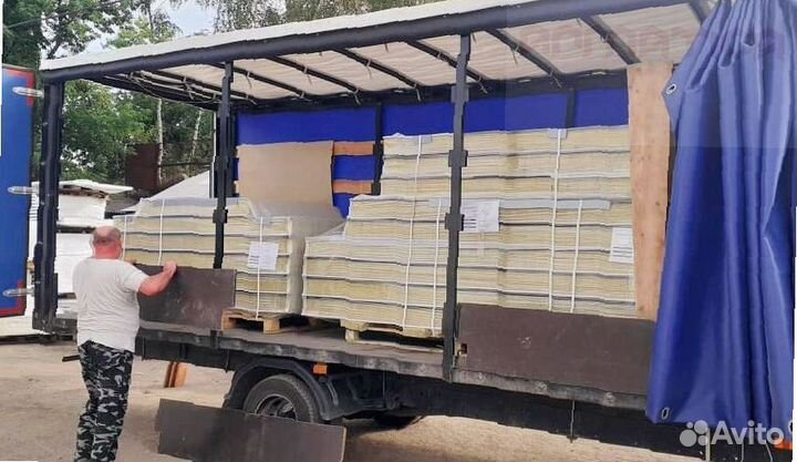 Сэндвич панели минеральная вата