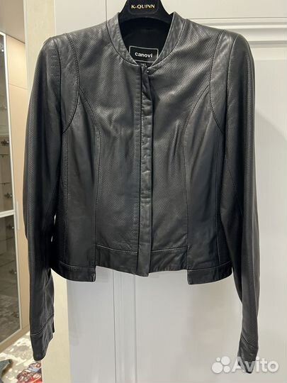 Куртка кожанная