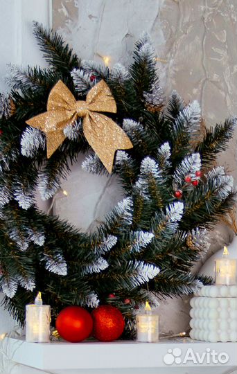 Зимний венок