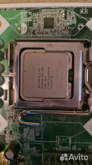 Материнские платы 775 с процессорами