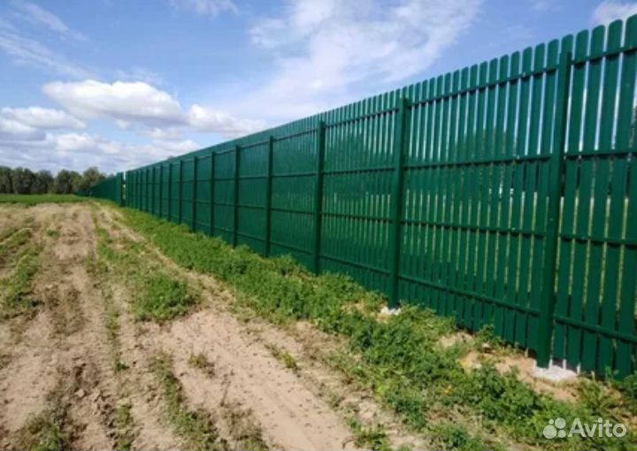 Заборы из профнастила Рабицы ворота калитки