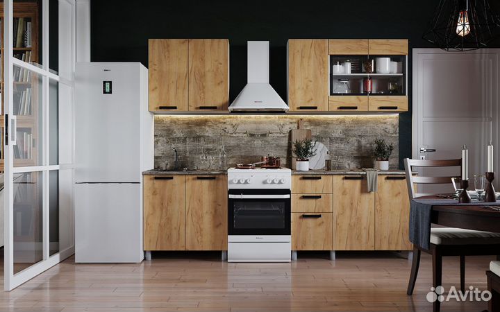 Кухня Диор 2,0 стекло