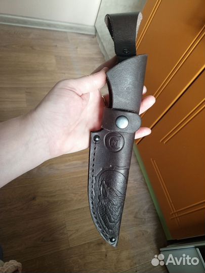 Кожаные ножны на ремень