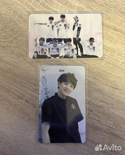 Карты BTS Suga Юнги