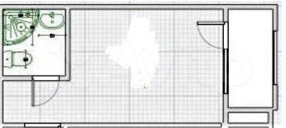 Комната 14,7 м² в 4-к., 1/9 эт.