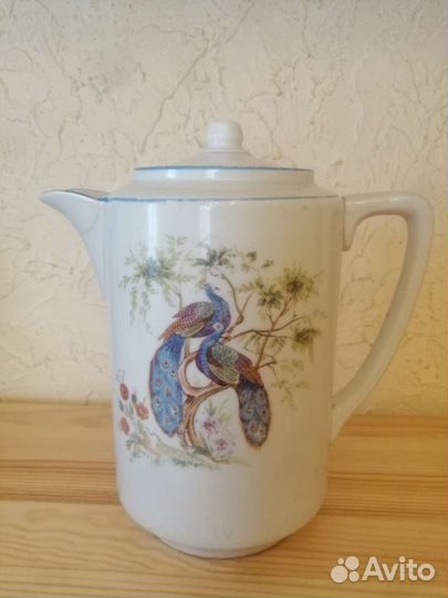 Фарфоровый кофейник военных лет. Вербилки