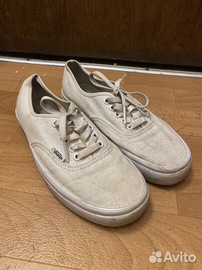 Vans кеды белые