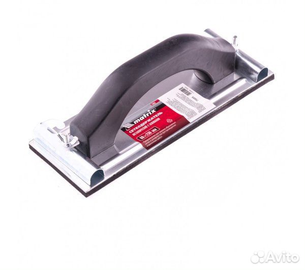 Сеткодержатель, 80 х 230 мм, металлический с зажи