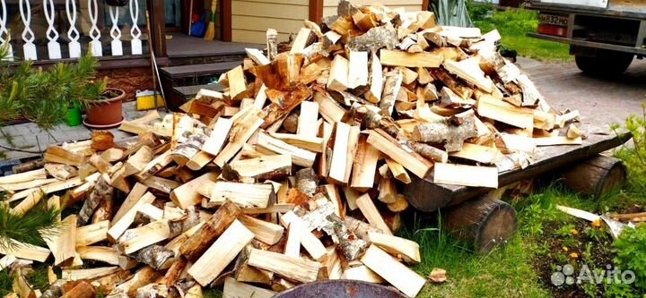 Дрова Березовые от производителя в Выборге