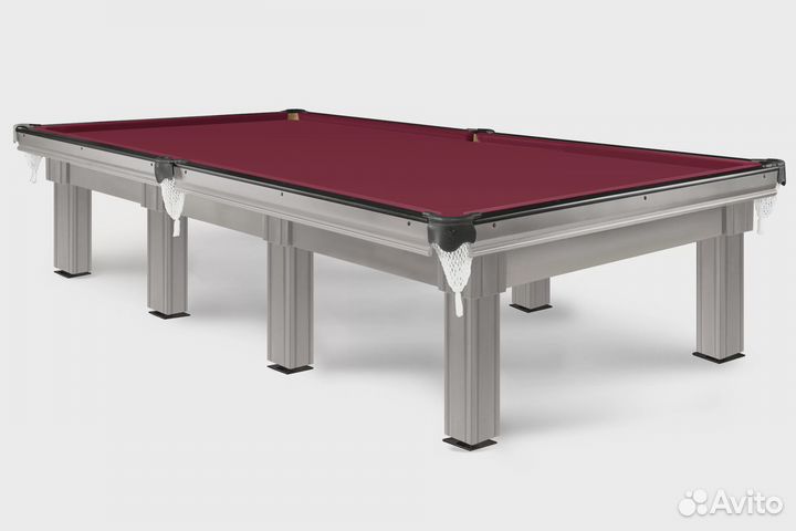 Бильярд Омега III 9 ф. Пул, Super Stone 40, Сетки