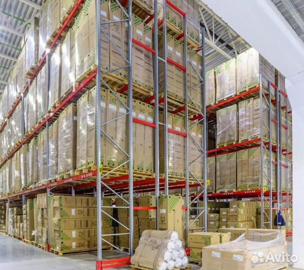 Паллетные стеллажи / Складские стеллажи