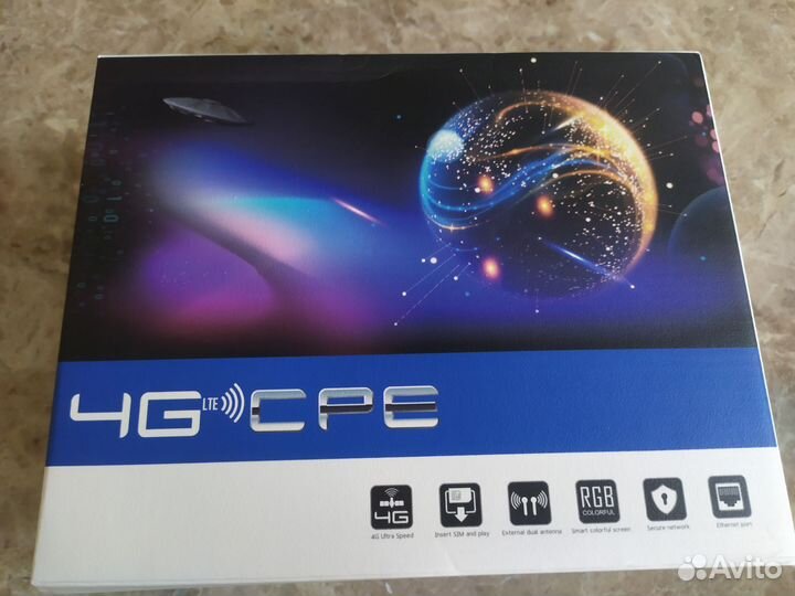 Модем 4G Wi-Fi роутер с аккумулятором