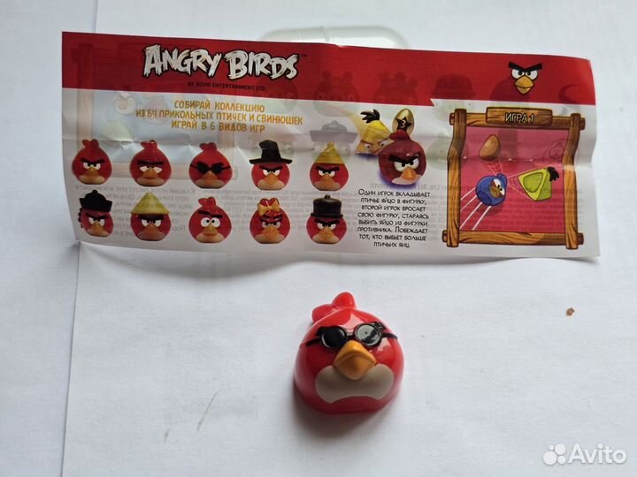 Angry birds фигурки