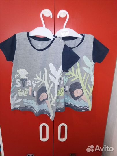 Вещи на двойню 86-92р