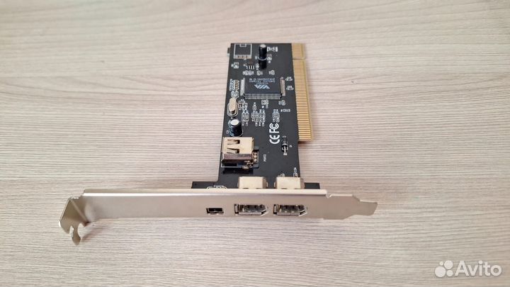 Плата расширения PCI 4 порта ieee 1394 Firewire