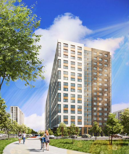 3-к. квартира, 66,5 м², 14/16 эт.