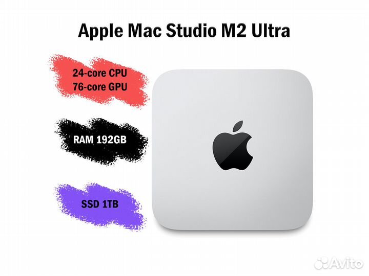 Apple Mac Studio M2 Ultra Custom