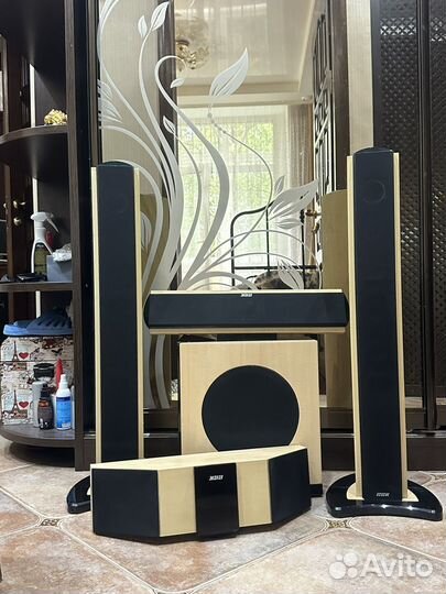 Комплект калонок для домашнего кинотеатра BBK