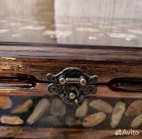 Шахматы янтарные