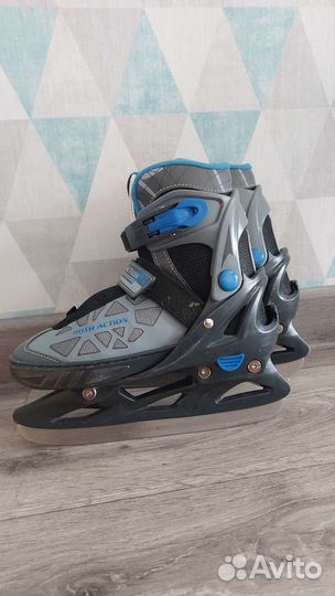 Коньки детские раздвижные