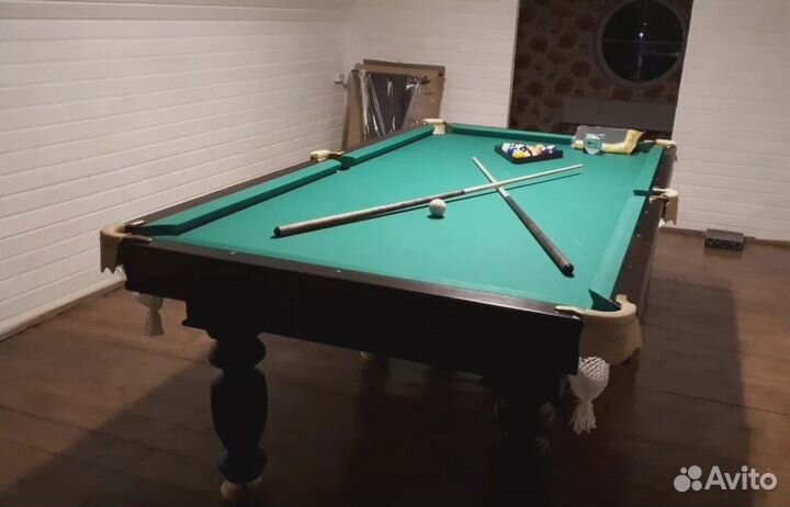 Бильярдный стол Домашний Люкс 8фт
